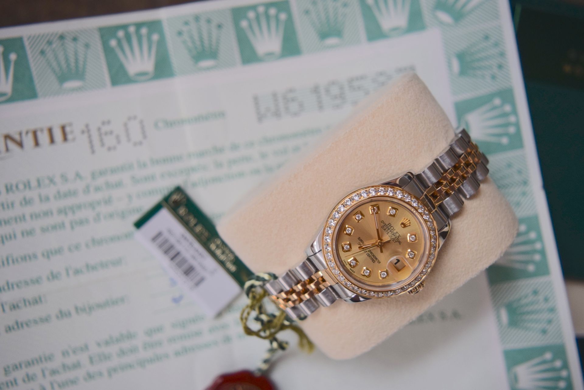 Rolex Datejust *Champagne* 26' - 18ct Gold & Steel (Rolex Certificate/ Box etc.) - Image 2 of 8