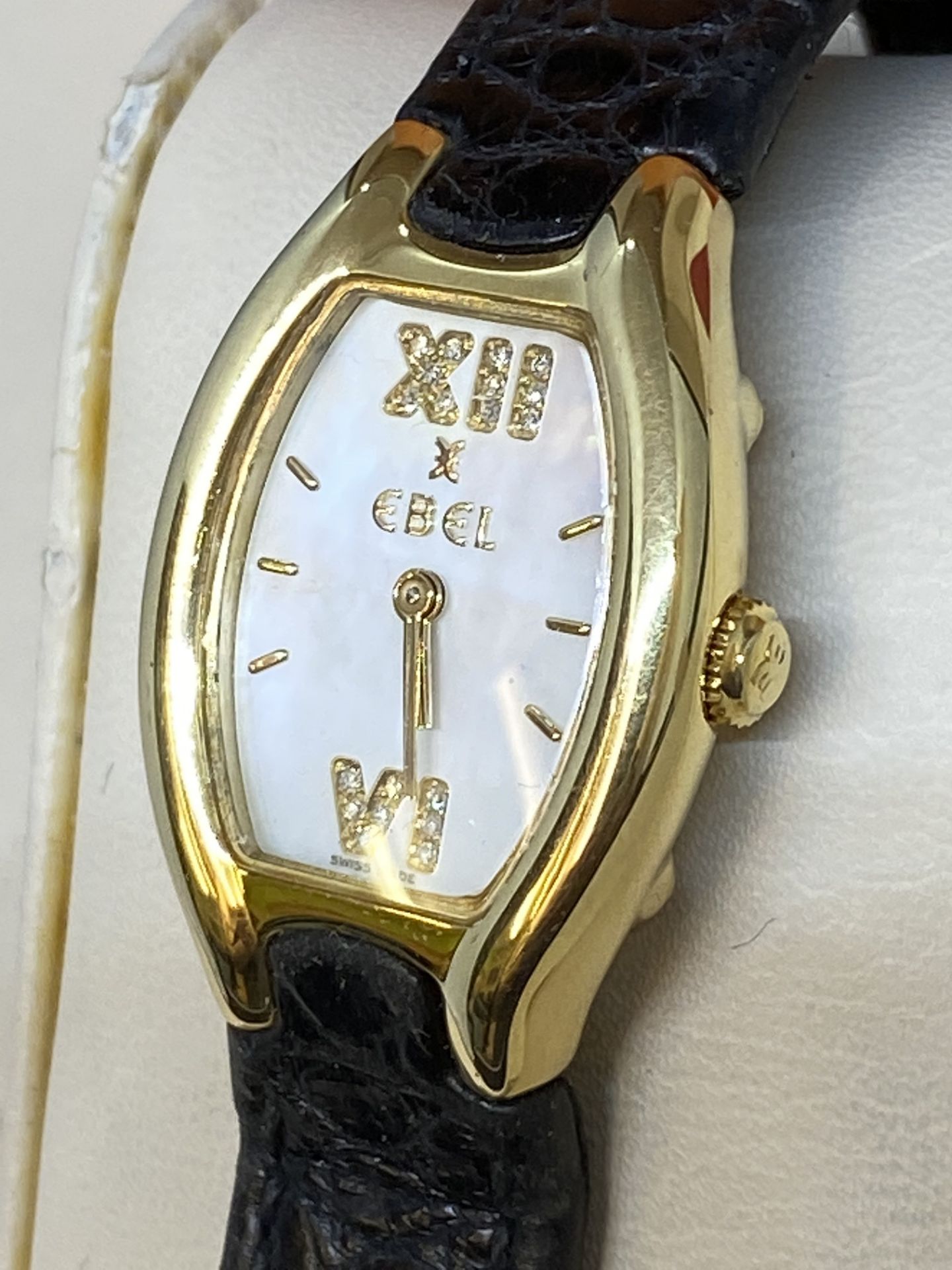 18ct GOLD EBEL BELUGA LADIES WATCH - Image 4 of 6