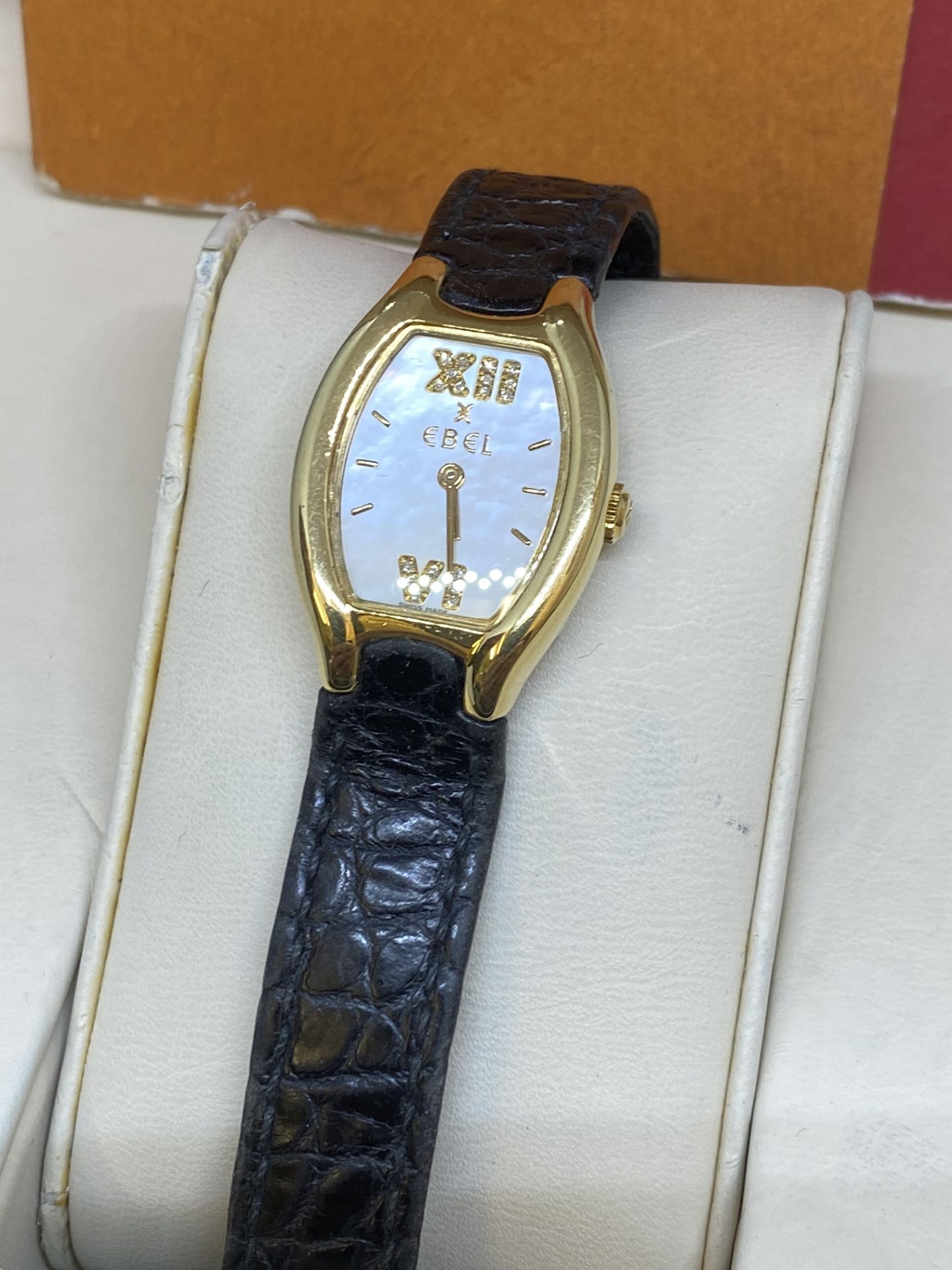 18ct GOLD EBEL BELUGA LADIES WATCH - Image 3 of 6