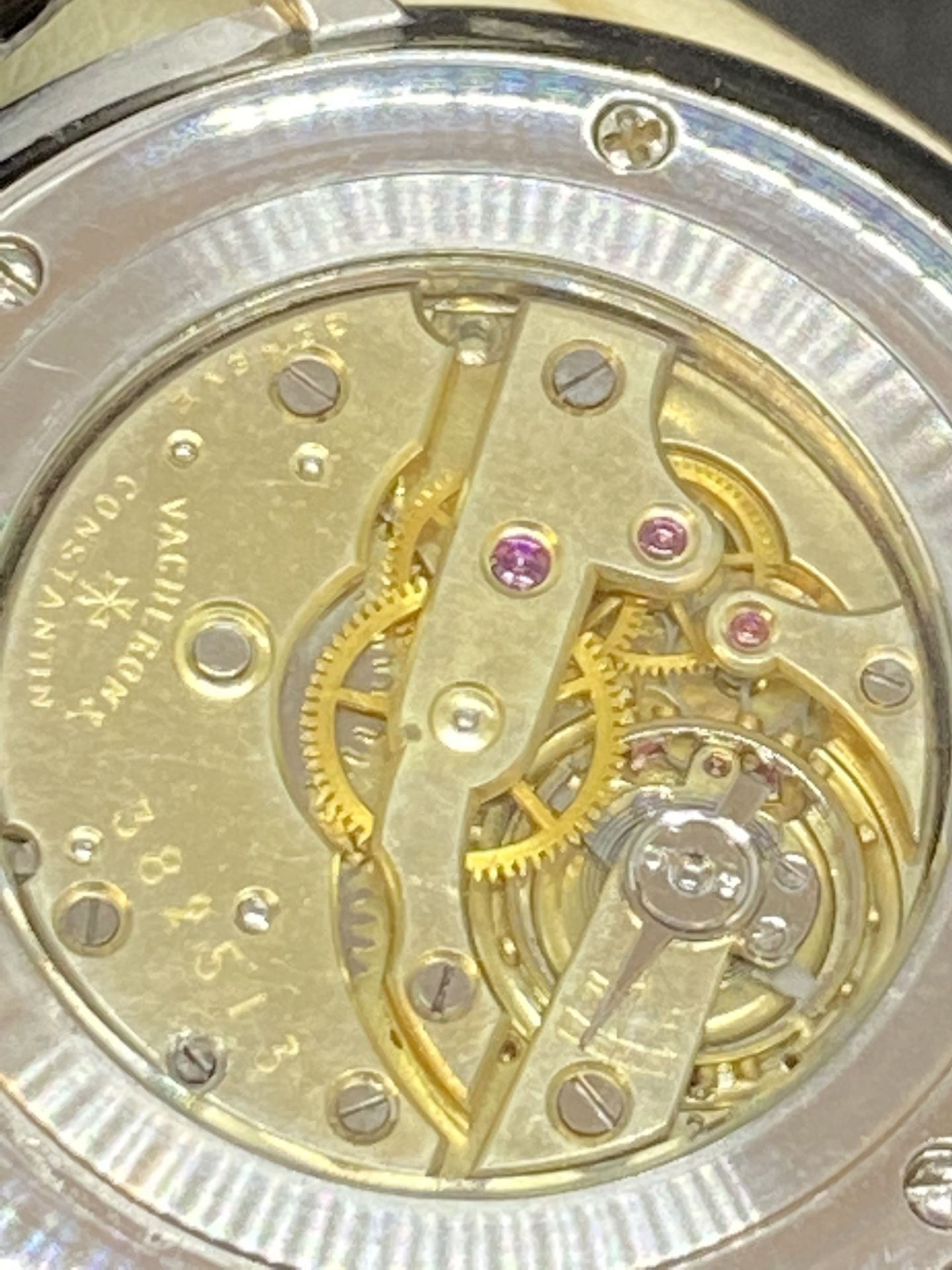 VACHERON & CONSTANTIN MOVEMENT WITH A WATCH CASE & DIAL MARKED V & C - Image 6 of 8