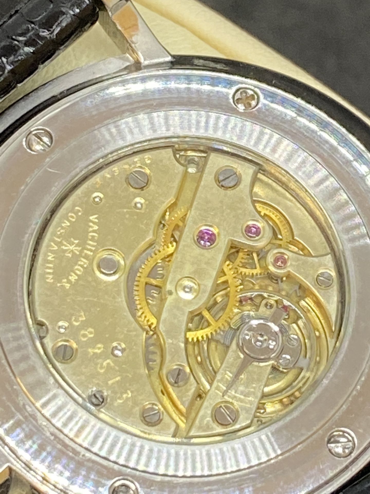 VACHERON & CONSTANTIN MOVEMENT WITH A WATCH CASE & DIAL MARKED V & C - Image 4 of 8