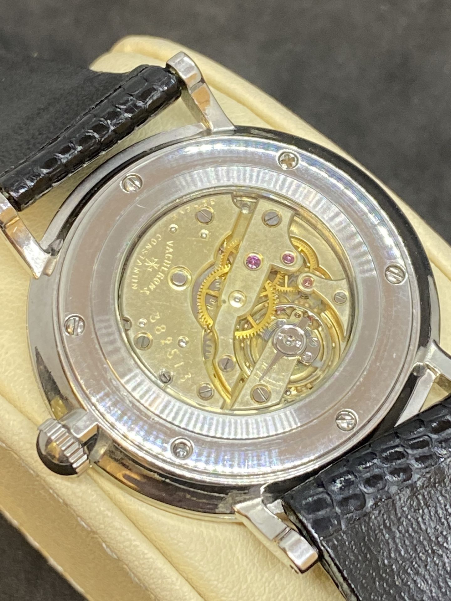 VACHERON & CONSTANTIN MOVEMENT WITH A WATCH CASE & DIAL MARKED V & C - Image 8 of 8