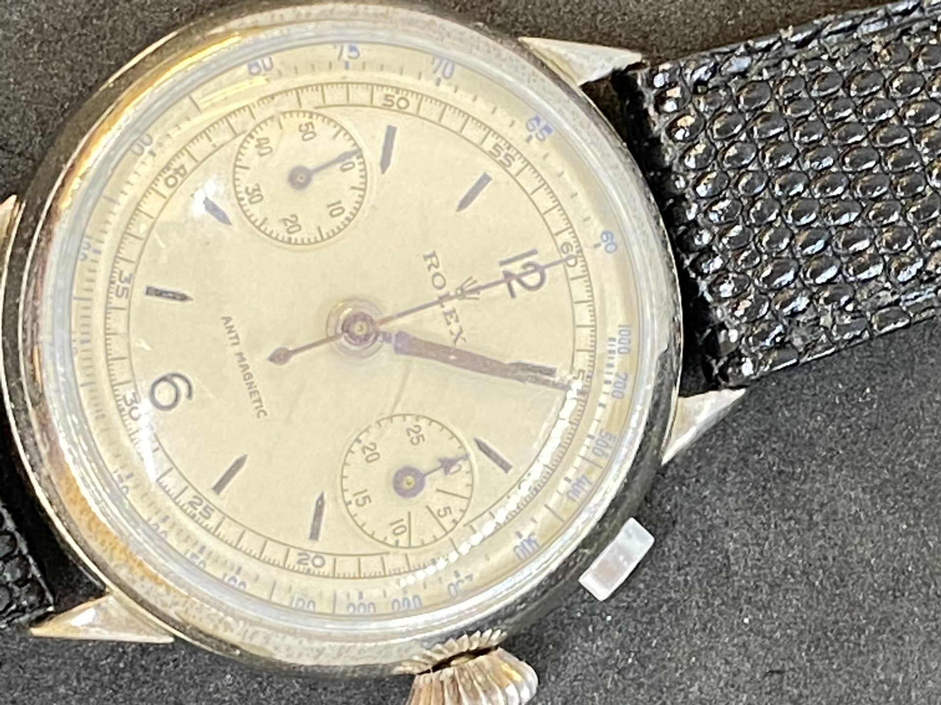 VINTAGE WATCH MARKED ROLEX - ONE BUTTON CHRONO - Image 2 of 13