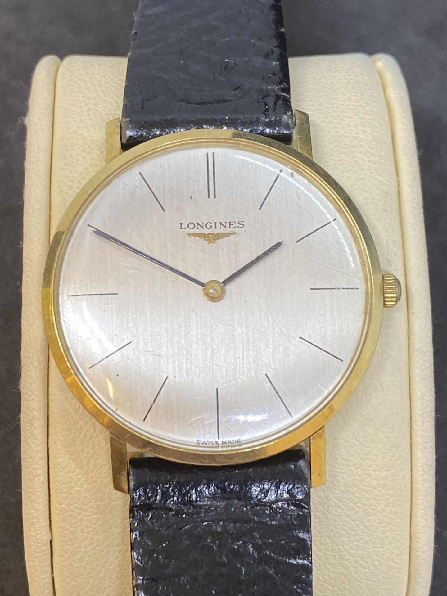 18k GOLD LONGINES WATCH - 27 GRAMS