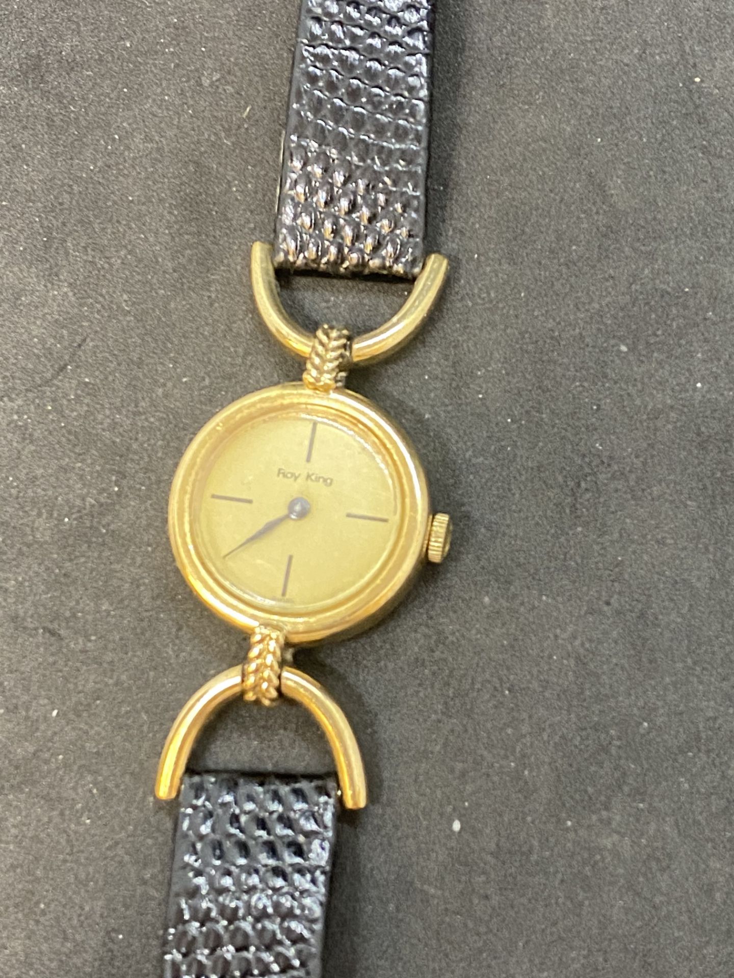 ROY KING 9CT GOLD WATCH - 19 GRAMS - Image 3 of 6