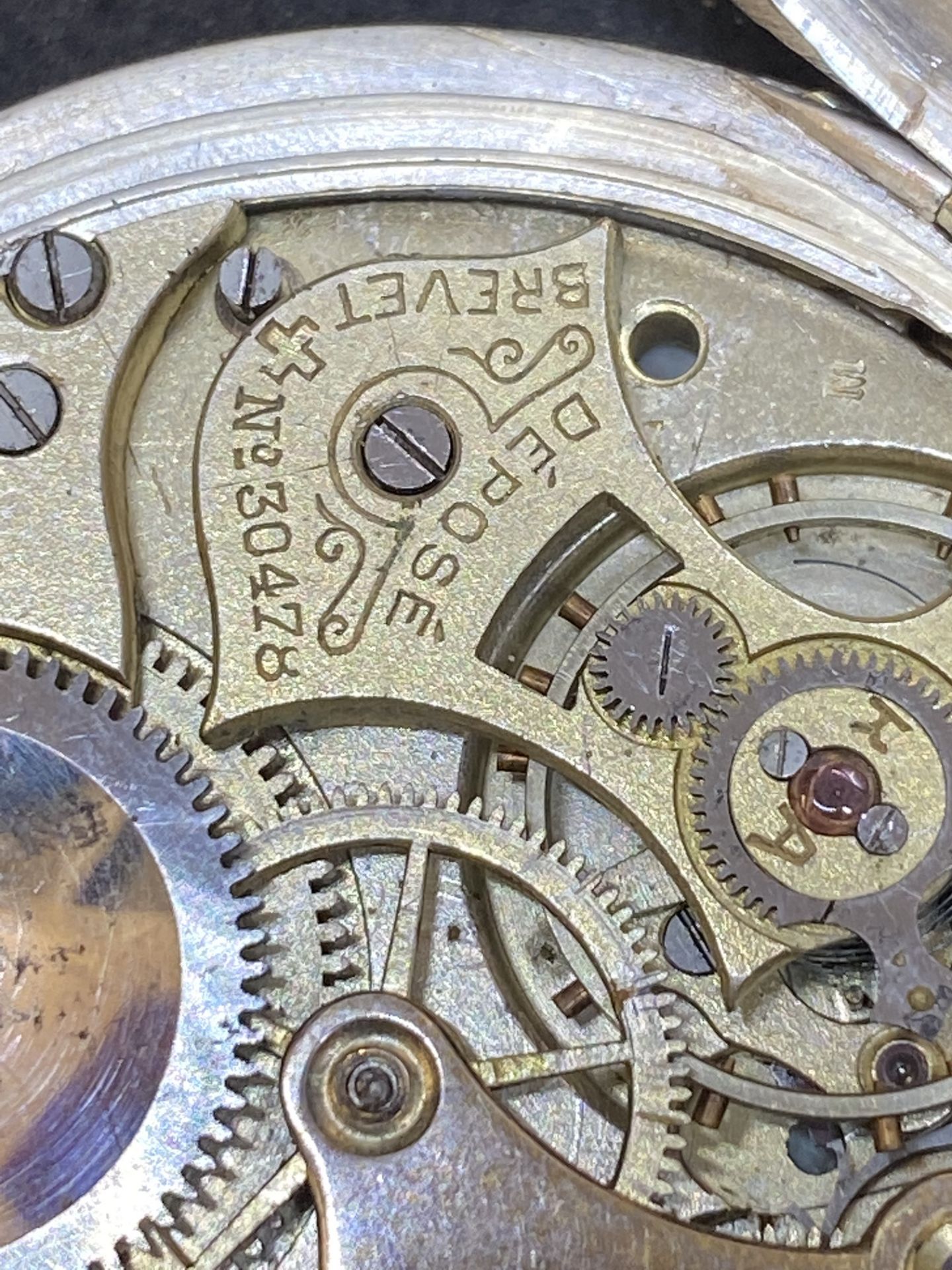 LARGE WATCH (POSSIBLY CONVERTED POCKET WATCH?) - Image 9 of 12