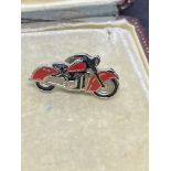 MOTORCYCLE PIN BADGE