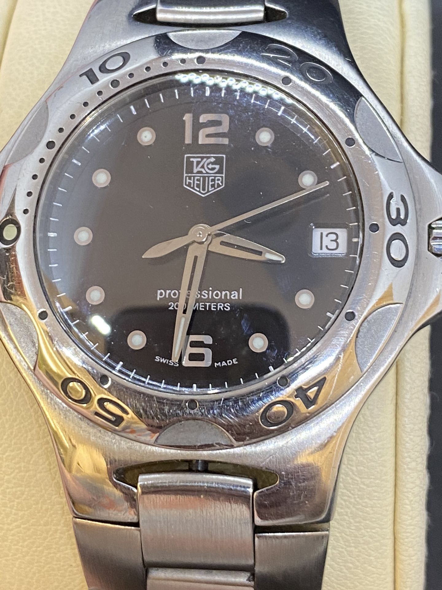 TAG HEUER STAINLESS STEEL WATCH