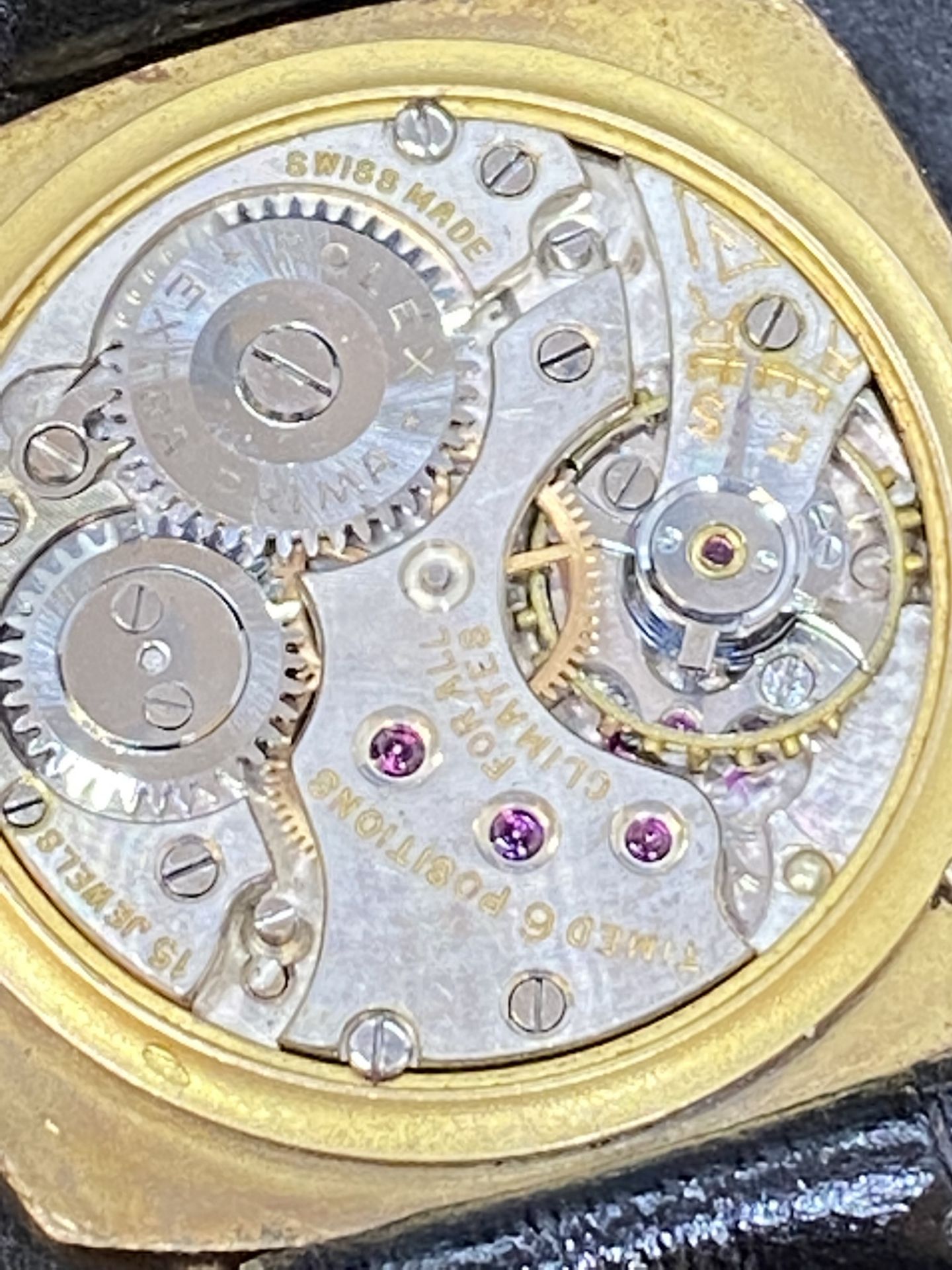 ROLEX 9ct GOLD WATCH - Image 7 of 8