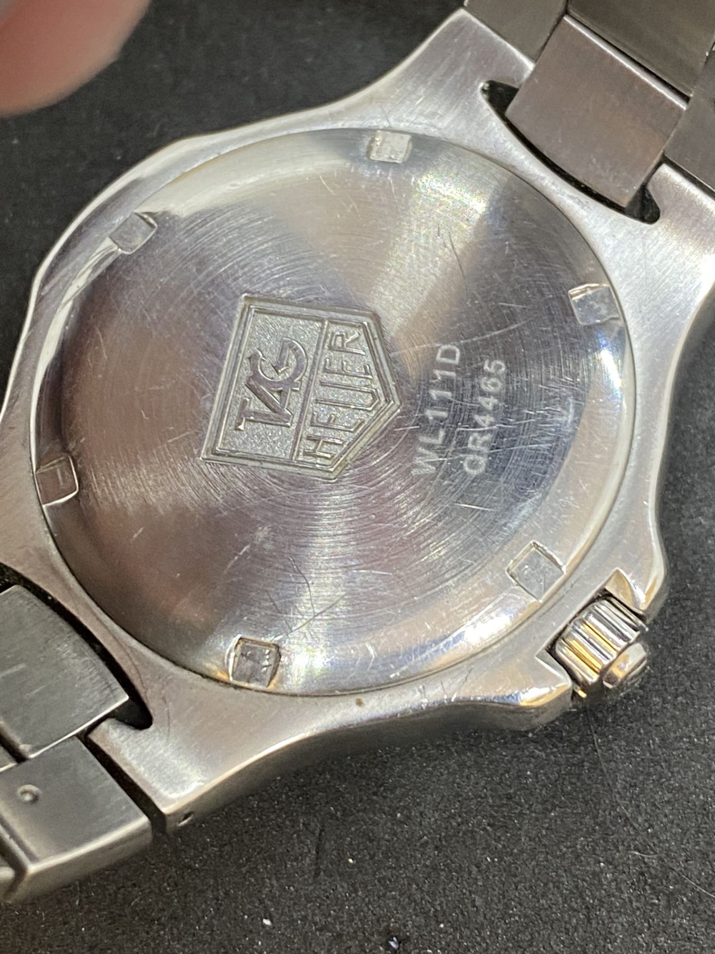 TAG HEUER STAINLESS STEEL WATCH - Image 6 of 7