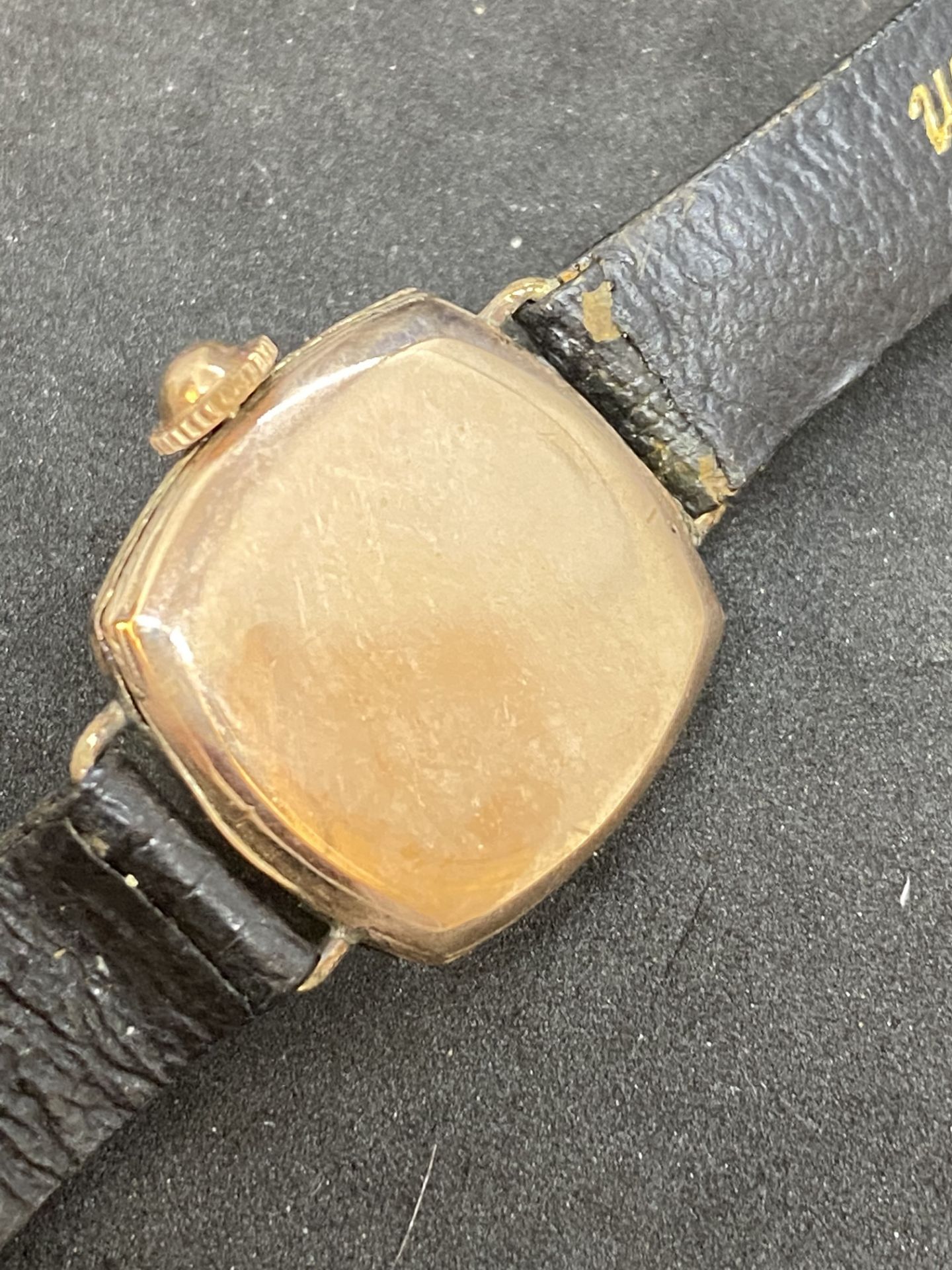 VINTAGE ROLEX 9ct GOLD WATCH - APPROX 1946-1948 - Image 4 of 6