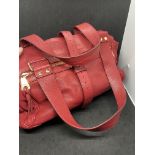 RED MULBERRY HANDBAG WITH DUSTBAG