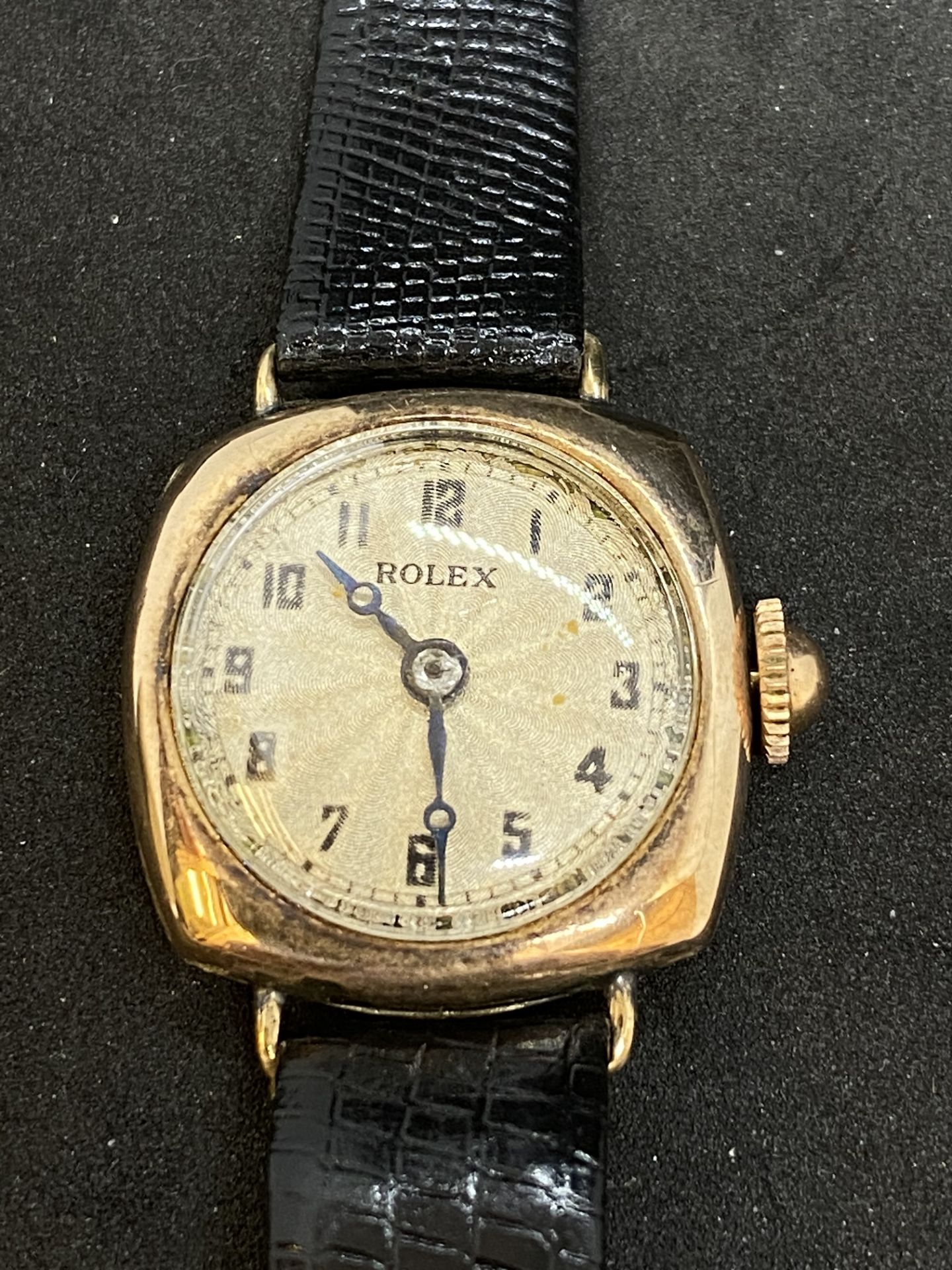 VINTAGE ROLEX 9ct GOLD WATCH - APPROX 1946-1948