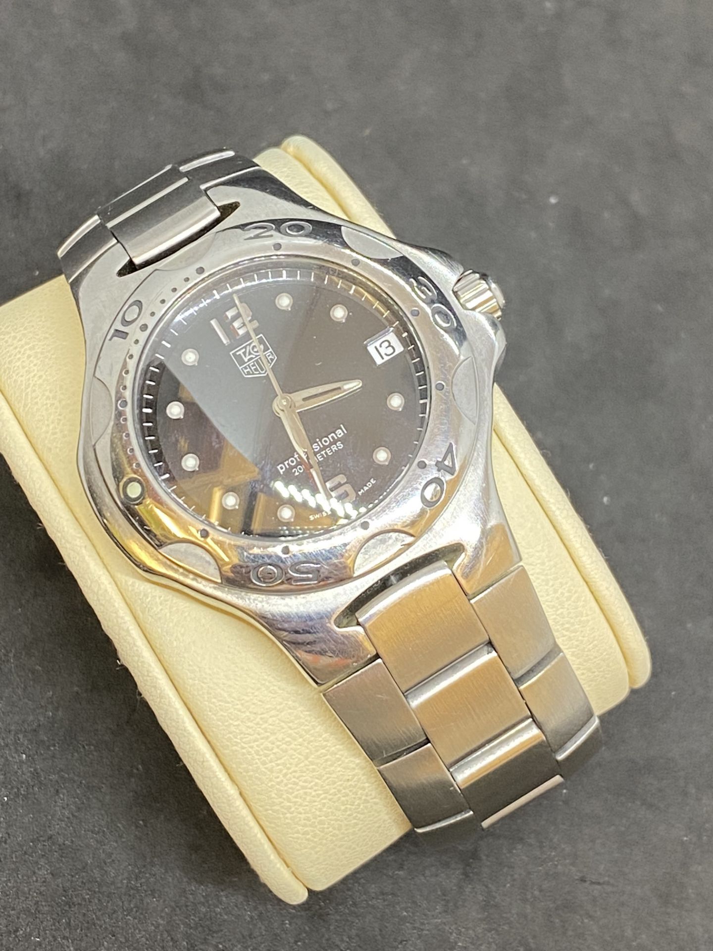 TAG HEUER STAINLESS STEEL WATCH - Image 2 of 7