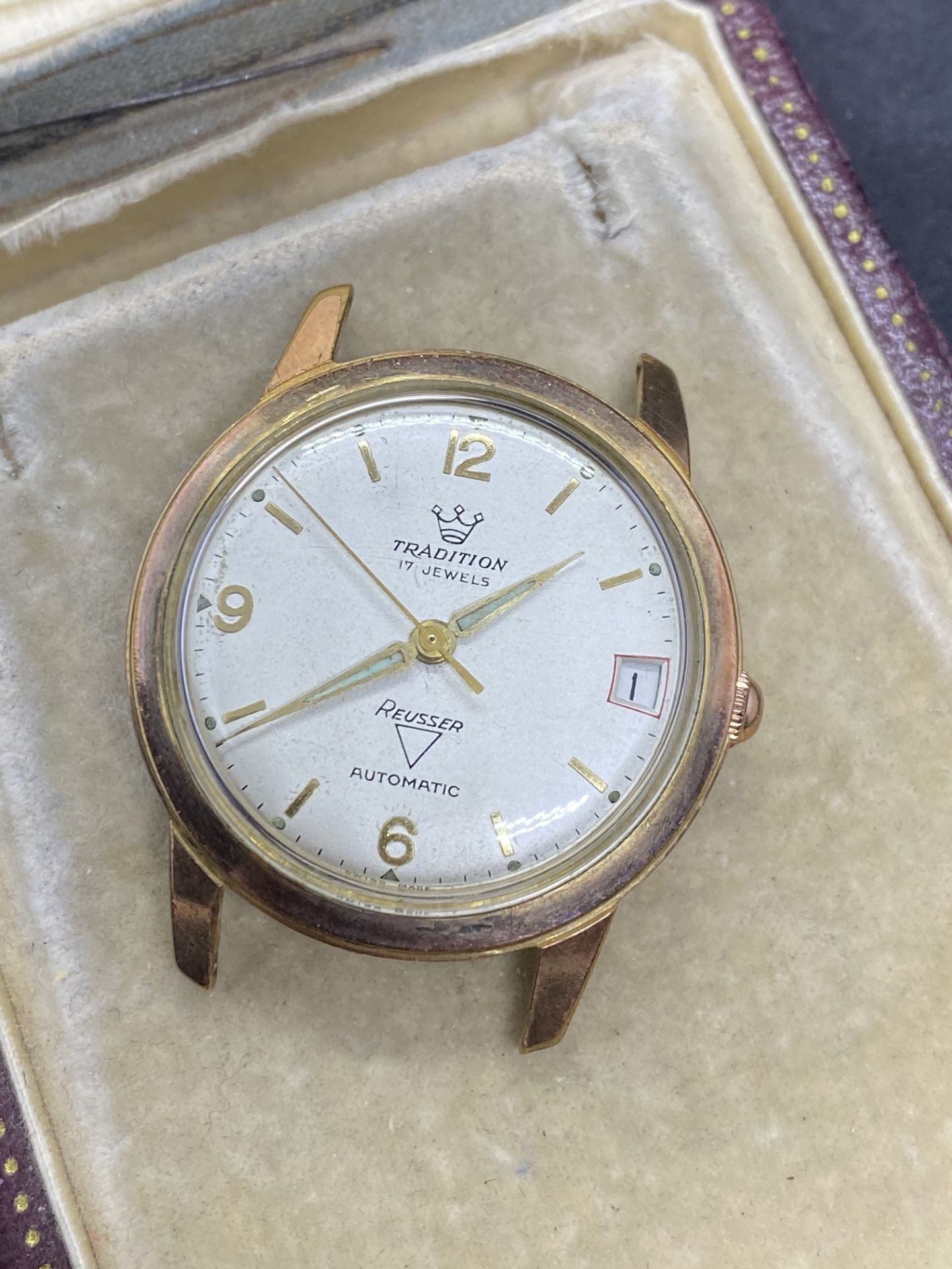 TRADITION 17 JEWELS REUSSER AUTOMATIC WATCH - Image 2 of 3