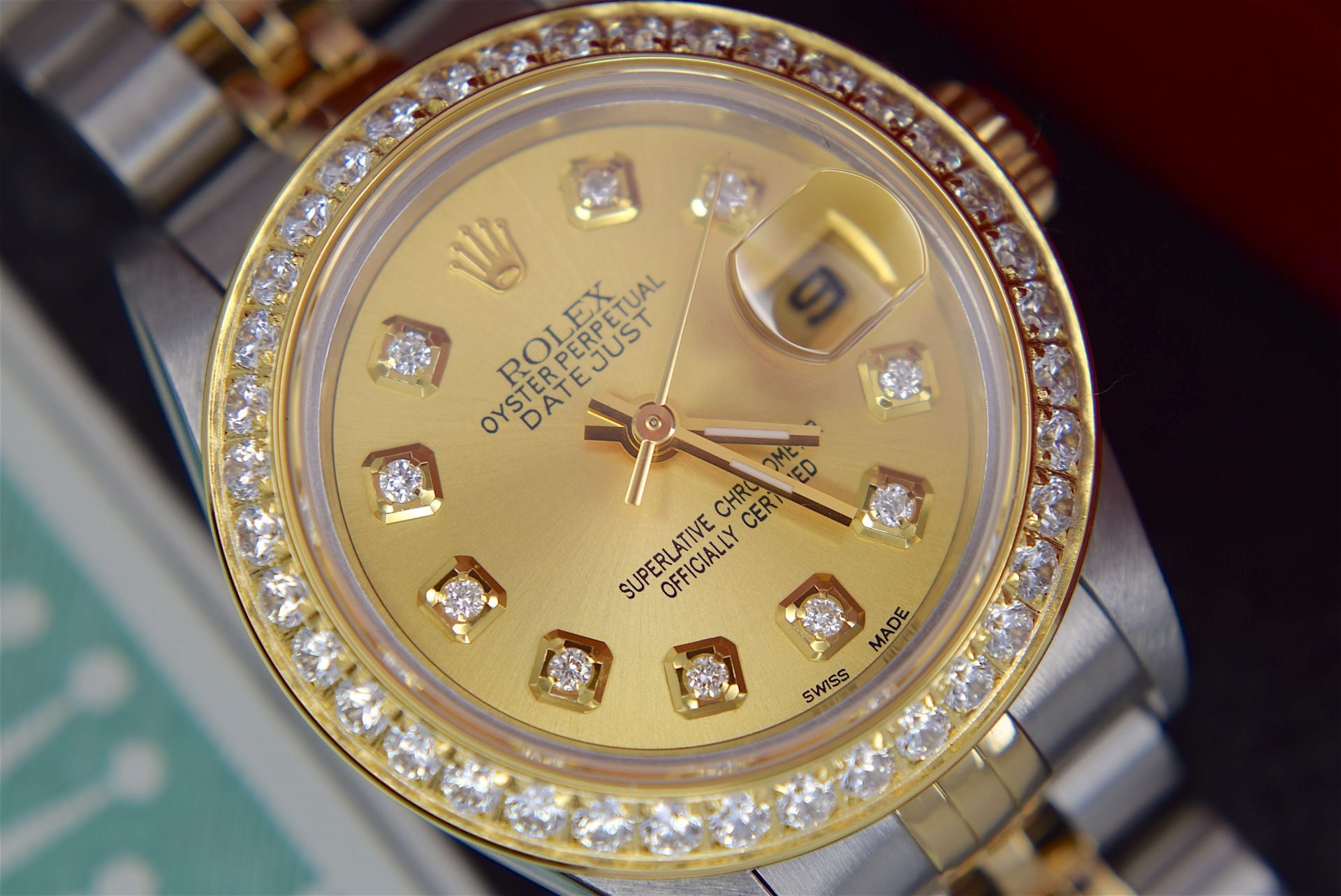 Rolex Datejust 26' "Champagne" - 18ct Yellow Gold & Steel Jubilee Model - Image 2 of 8