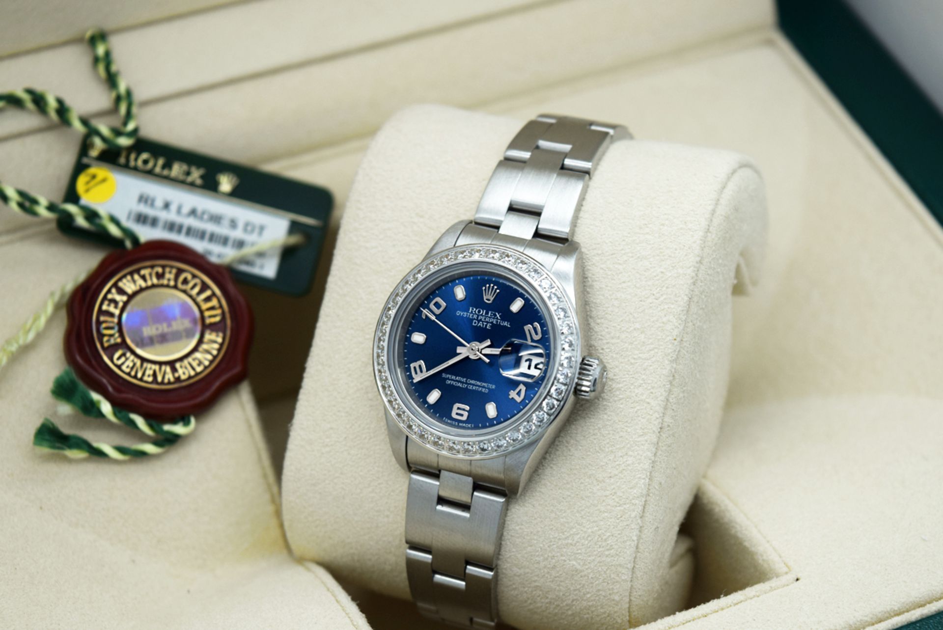 Rolex Datejust - Ladies 26mm - Stainless Steel with Navy Dial - Image 5 of 9