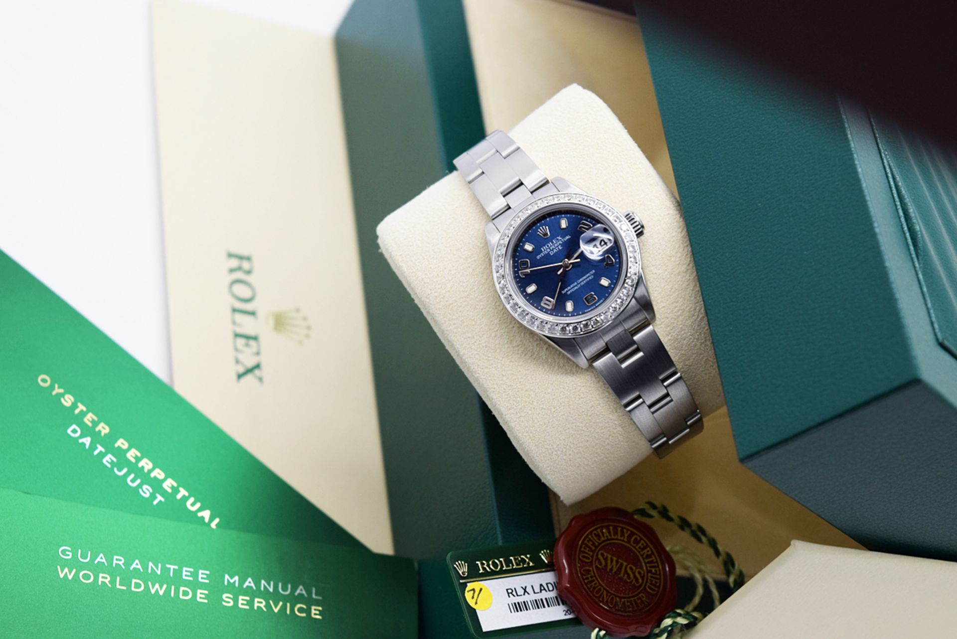 Rolex Datejust - Ladies 26mm - Stainless Steel with Navy Dial