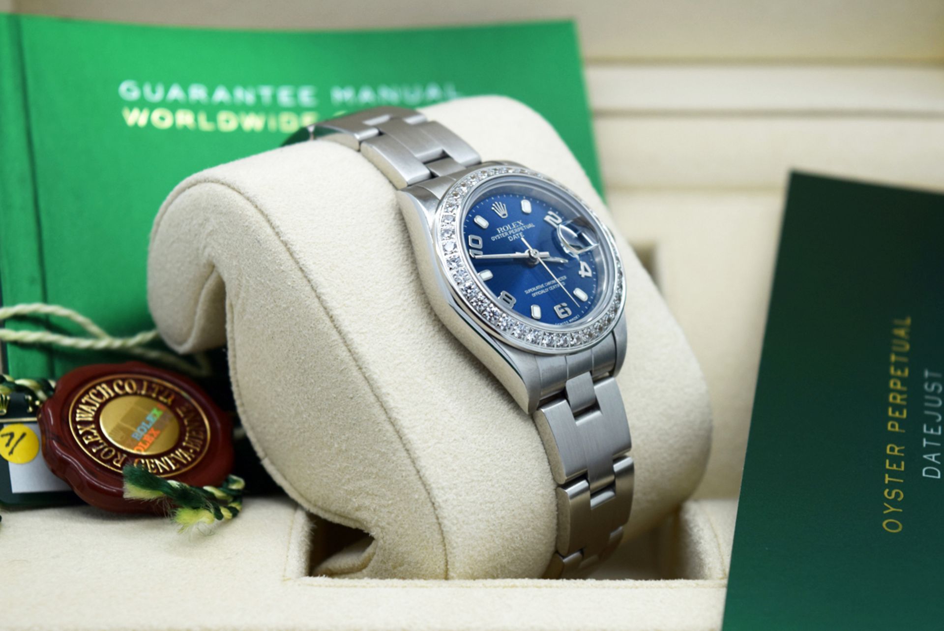 Rolex Datejust - Ladies 26mm - Stainless Steel with Navy Dial - Image 6 of 9
