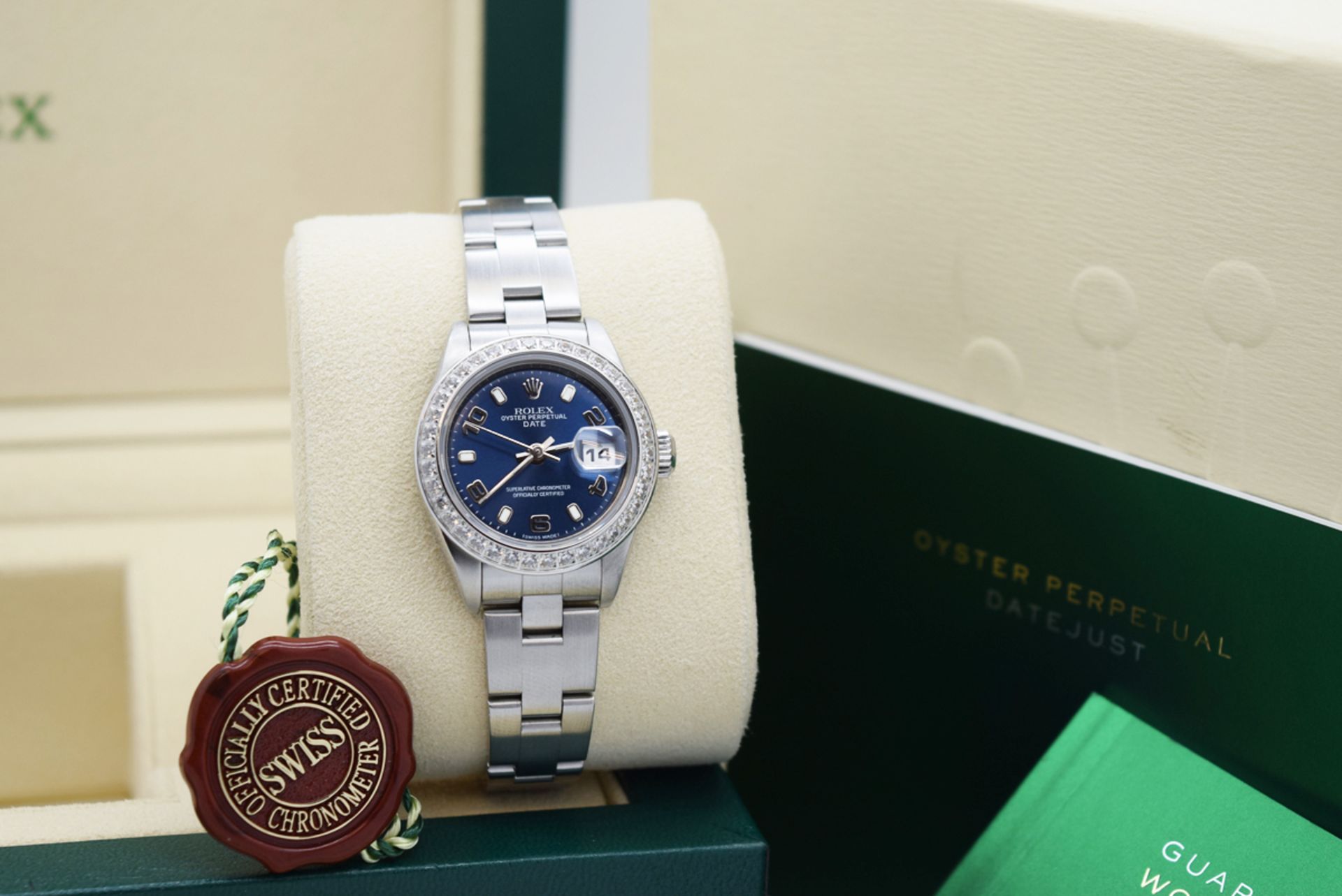 Rolex Datejust - Ladies 26mm - Stainless Steel with Navy Dial - Image 7 of 9