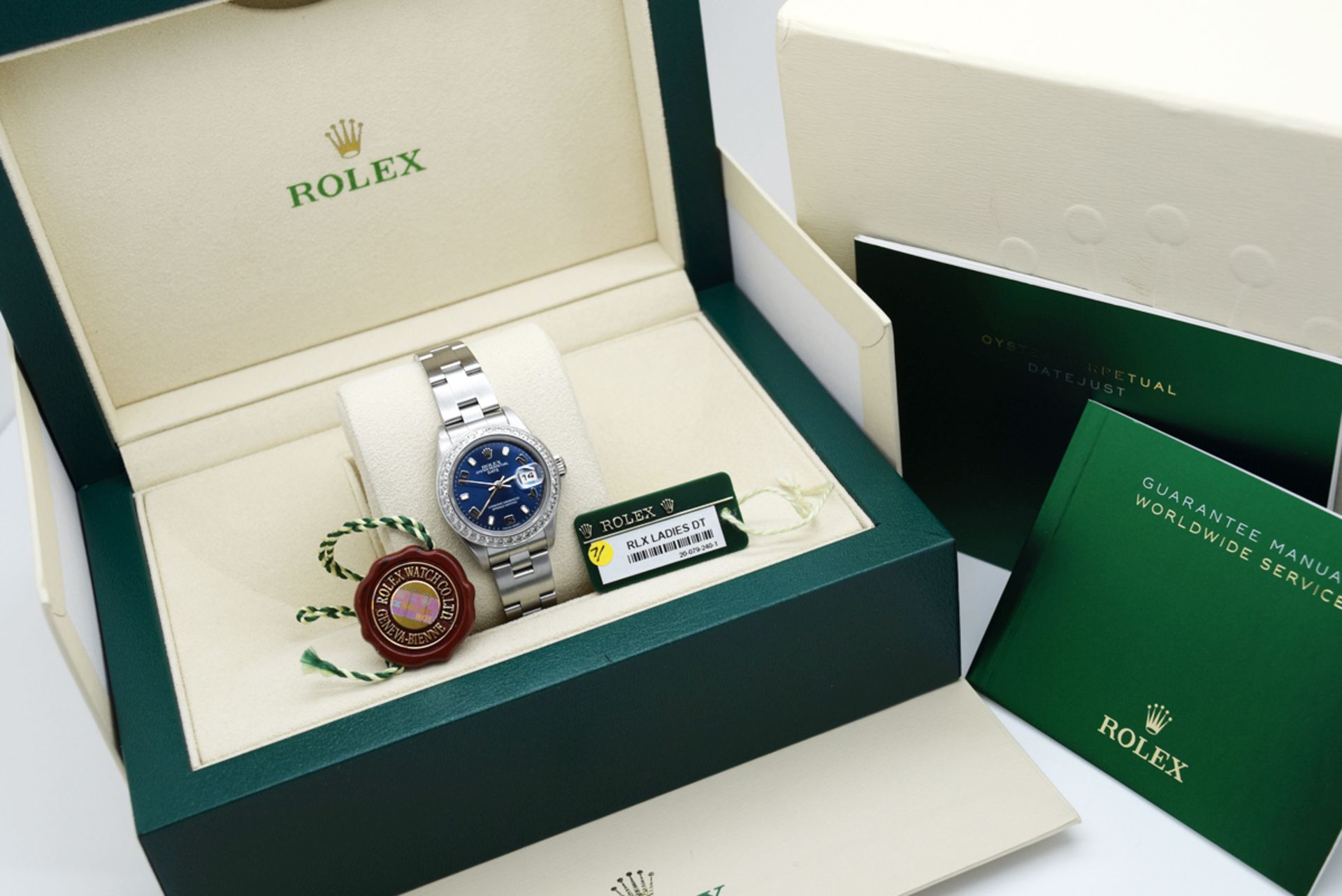 Rolex Datejust - Ladies 26mm - Stainless Steel with Navy Dial - Image 2 of 9