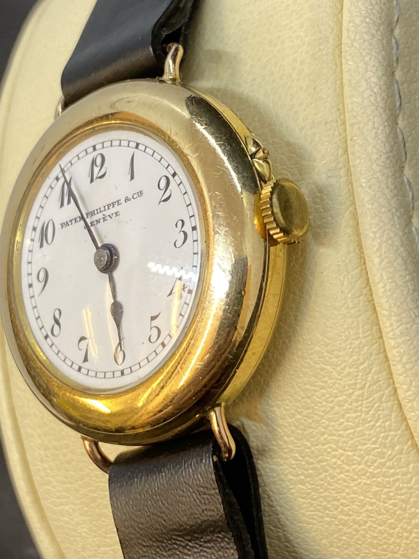 VINTAGE PATEK PHILIPPE 18ct GOLD WATCH - Image 5 of 8