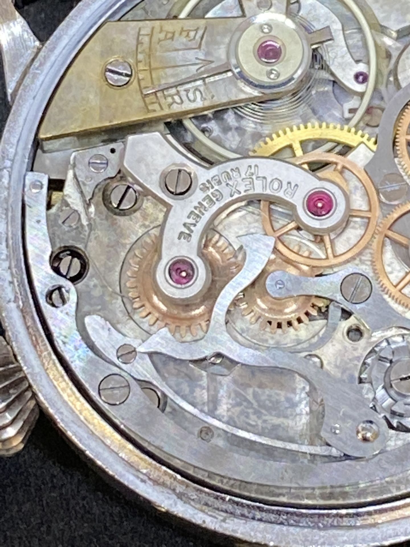 VINTAGE WATCH MARKED ROLEX - ONE BUTTON CHRONO - Image 8 of 13