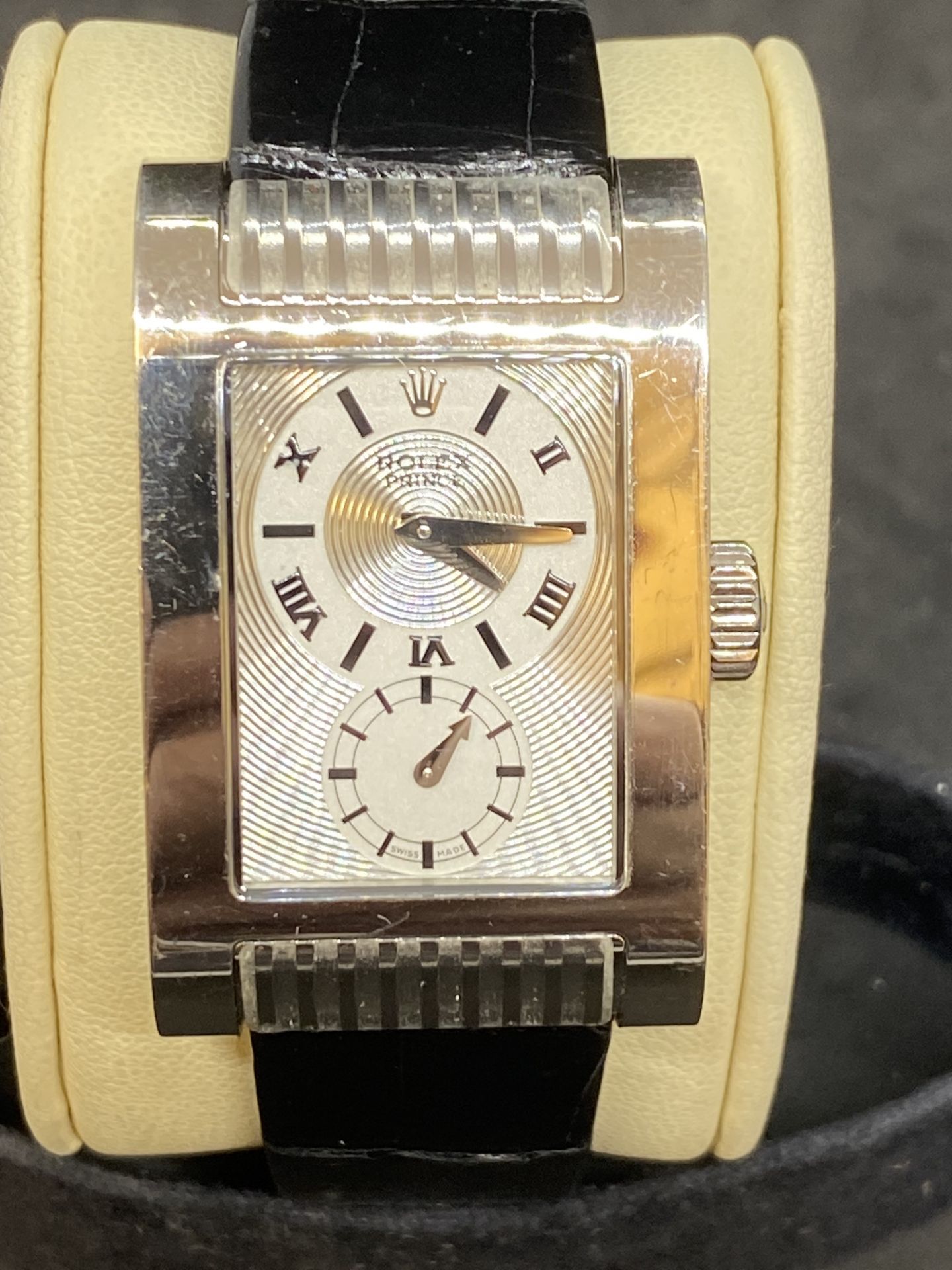 18ct GOLD ROLEX CELLINI PRINCE WATCH