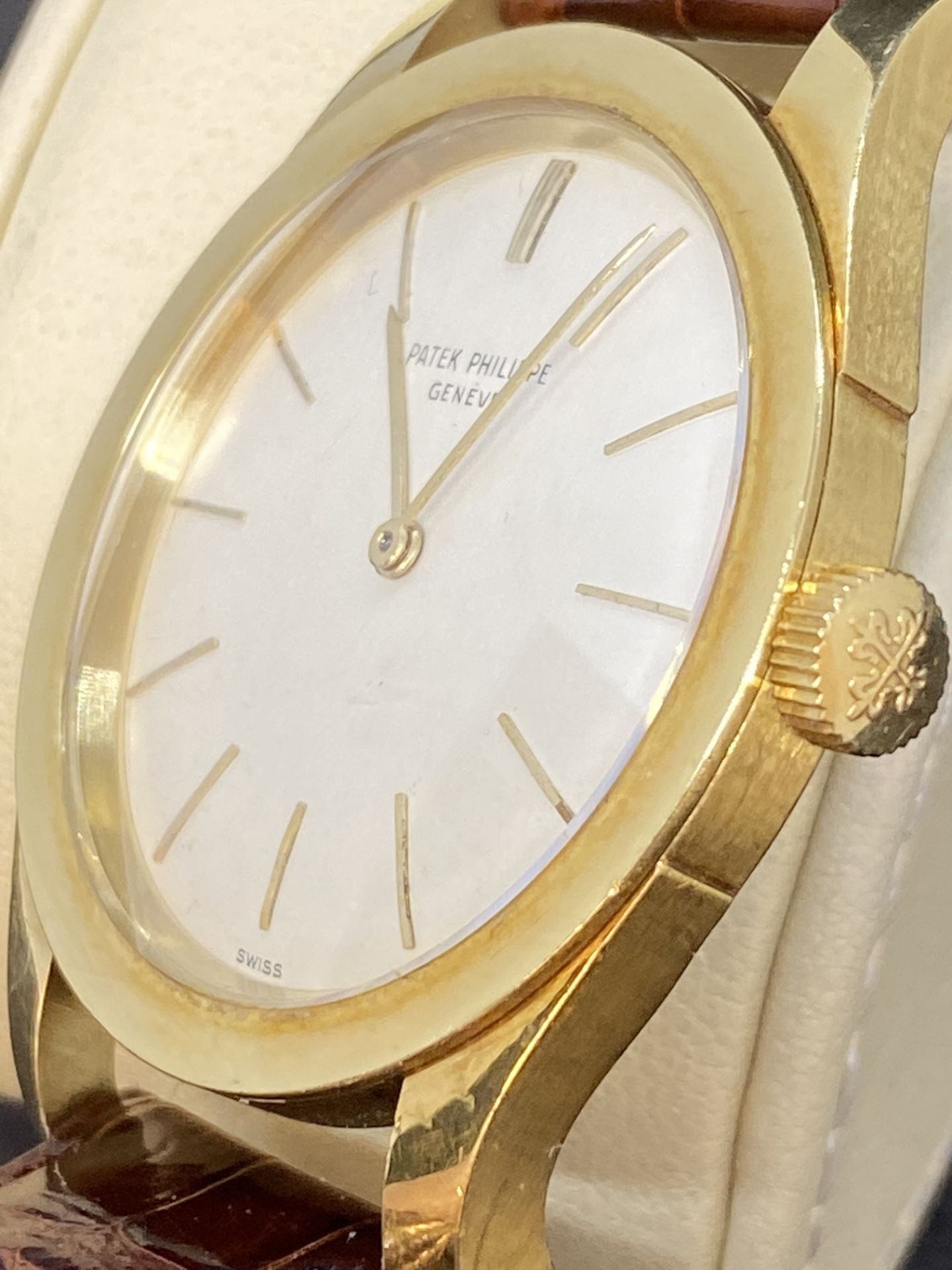 WATCH MARKED PATEK PHILIPPE 18ct GOLD WATCH - Image 10 of 11