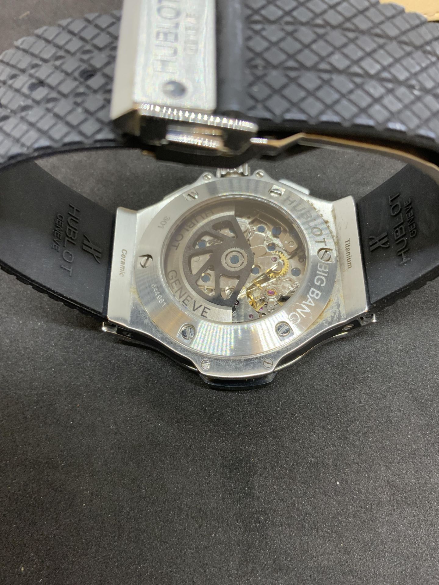 DIAMOND SET WATCH MARKED HUBLOT - Image 3 of 10