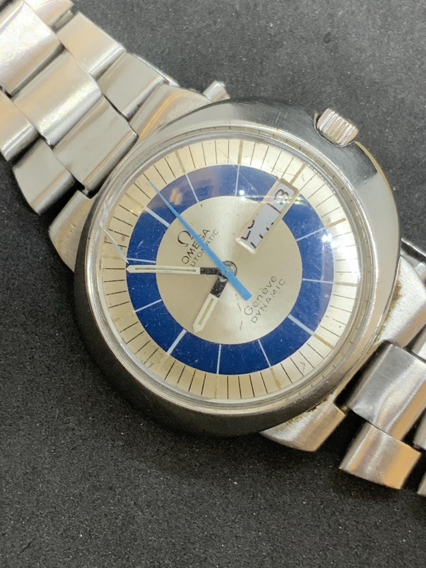 VINTAGE AUTOMATIC OMEGA GENEVE DYNAMIC WATCH