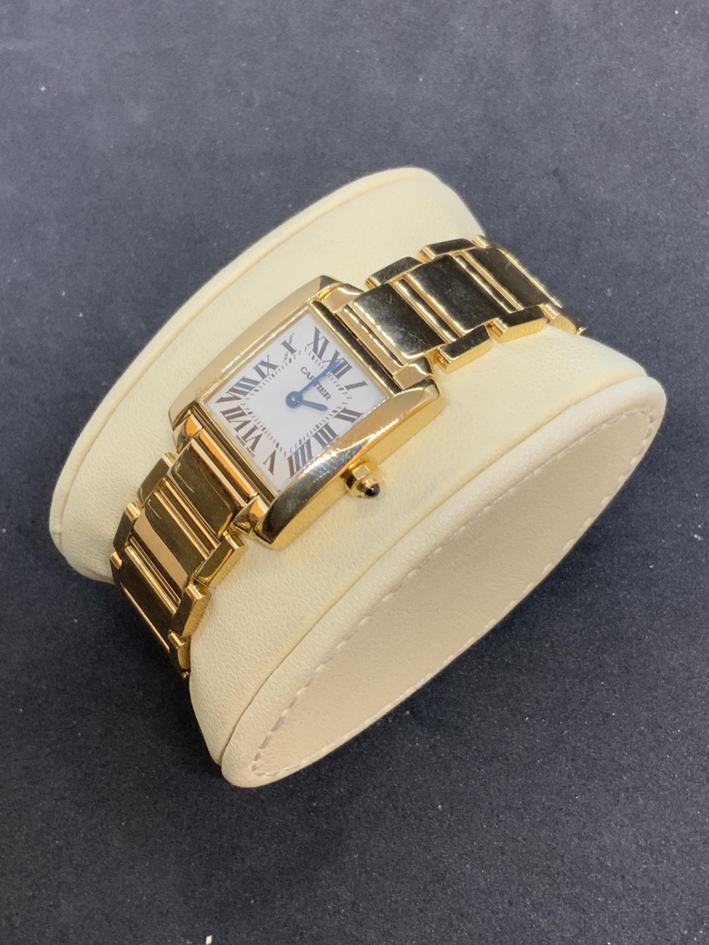 CARTIER 2385 18ct GOLD TANK FRANCAISE WATCH - Image 2 of 8