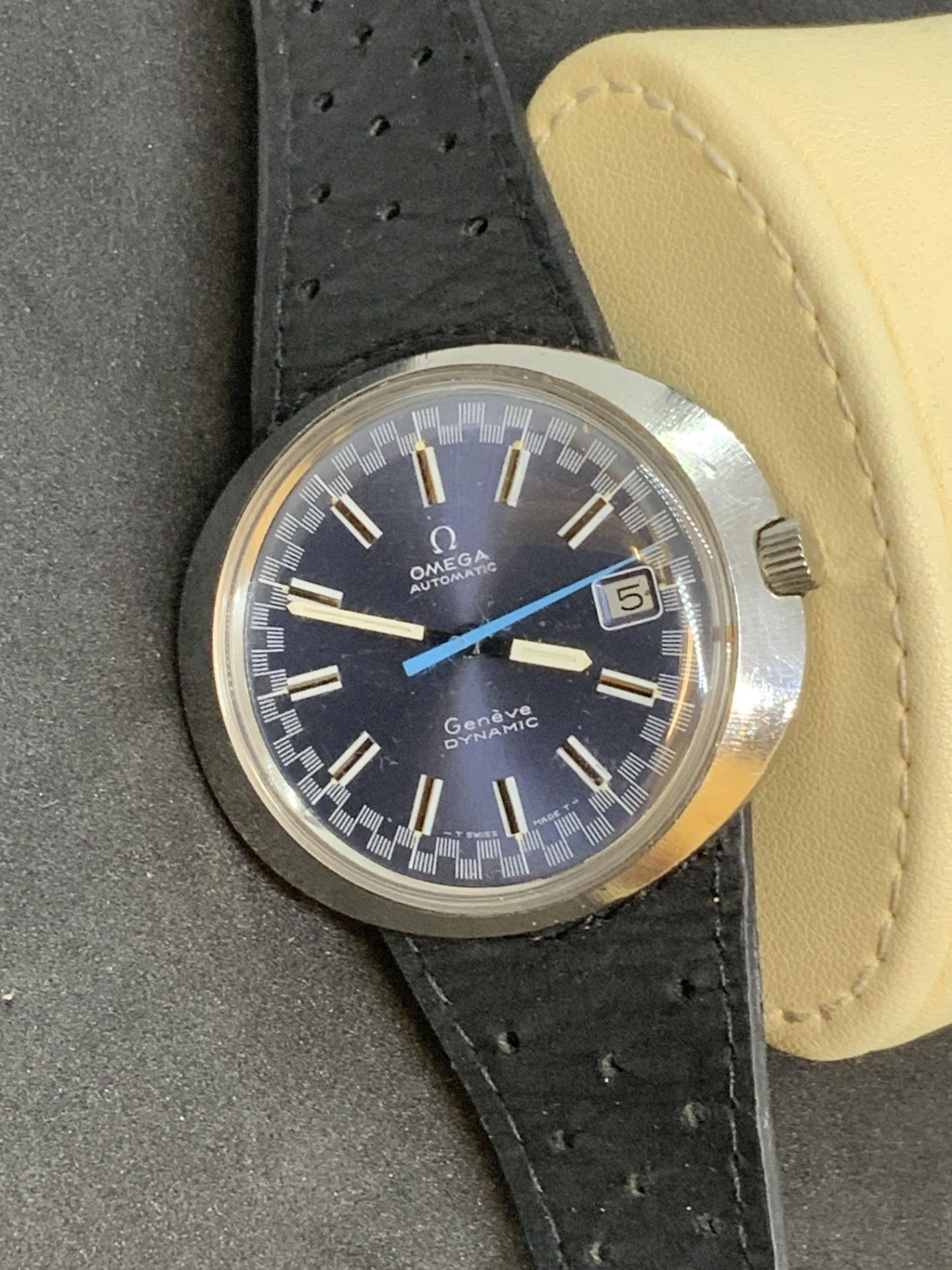 VINTAGE AUTOMATIC OMEGA GENEVE DYNAMIC WATCH - Image 6 of 7