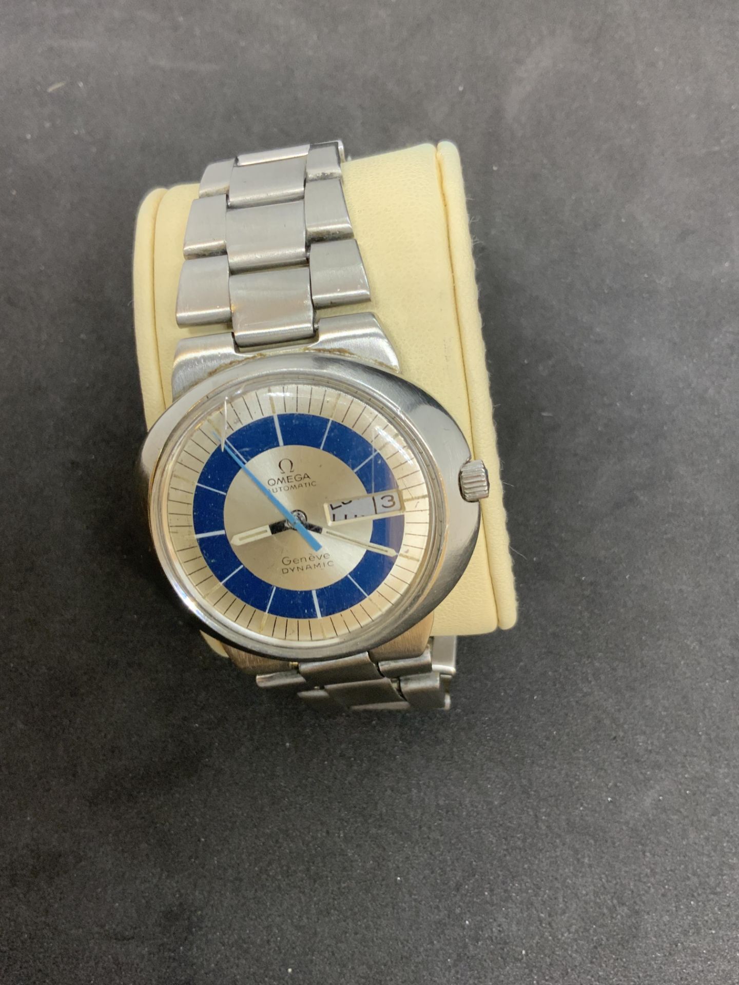 VINTAGE AUTOMATIC OMEGA GENEVE DYNAMIC WATCH - Image 3 of 7