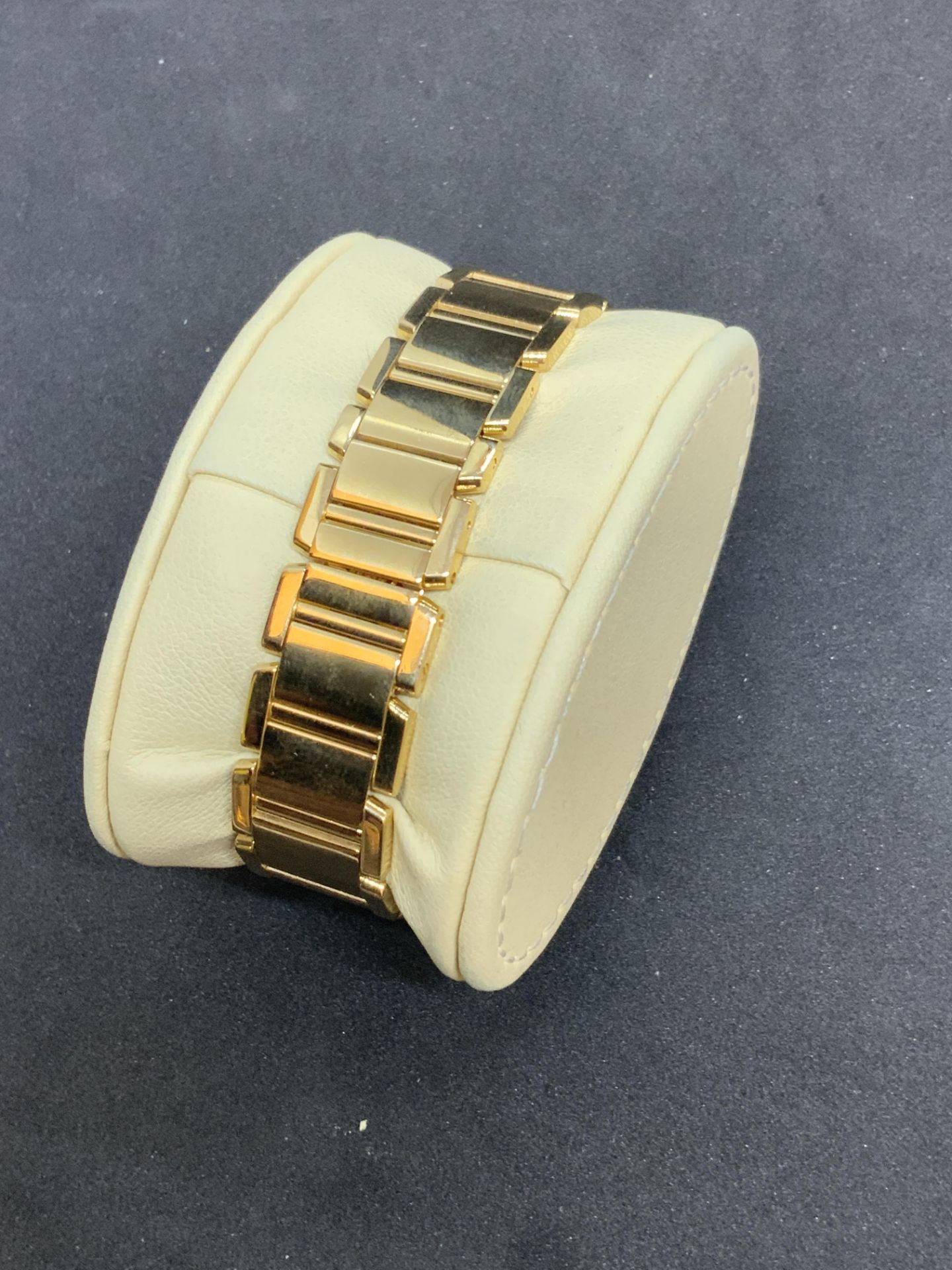 CARTIER 2385 18ct GOLD TANK FRANCAISE WATCH - Image 5 of 8