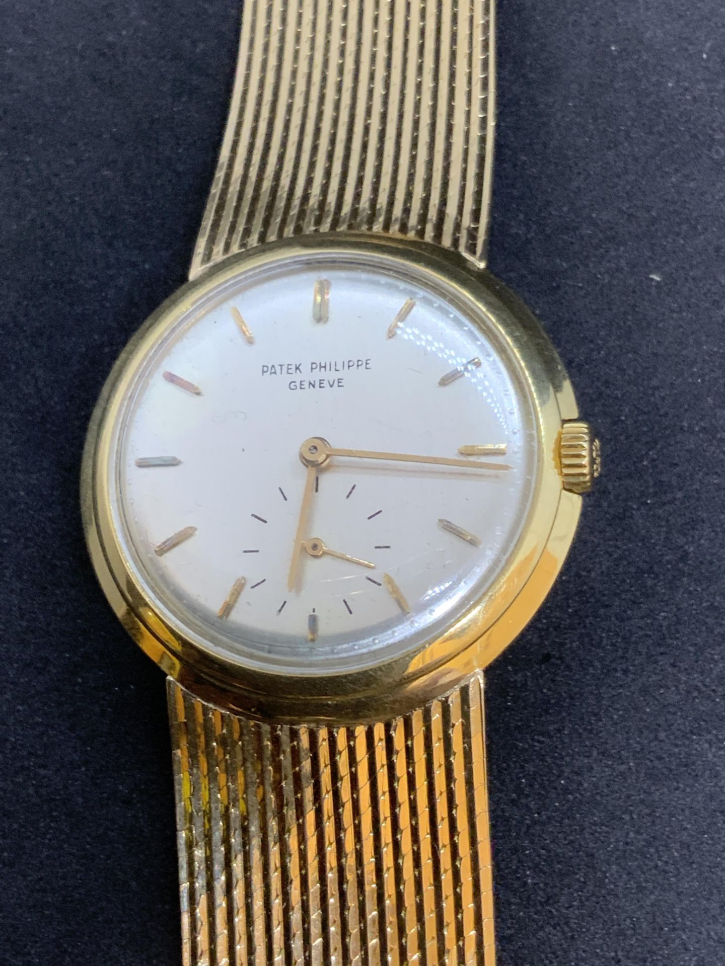 18ct GOLD PATEK PHILIPPE GENEVE WATCH