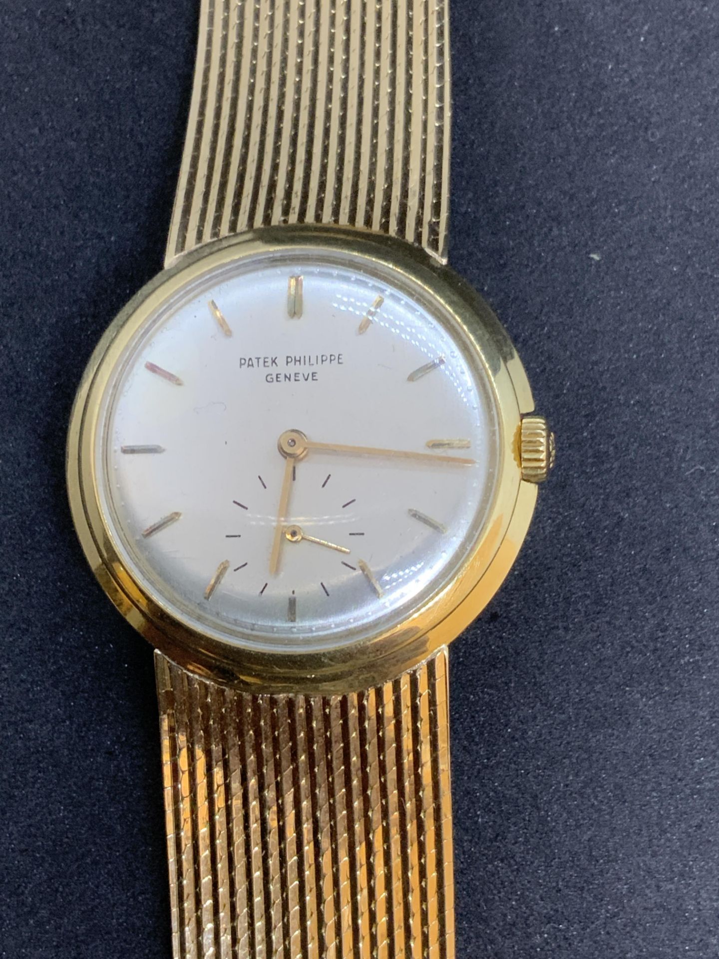 18ct GOLD PATEK PHILIPPE GENEVE WATCH - Image 3 of 16