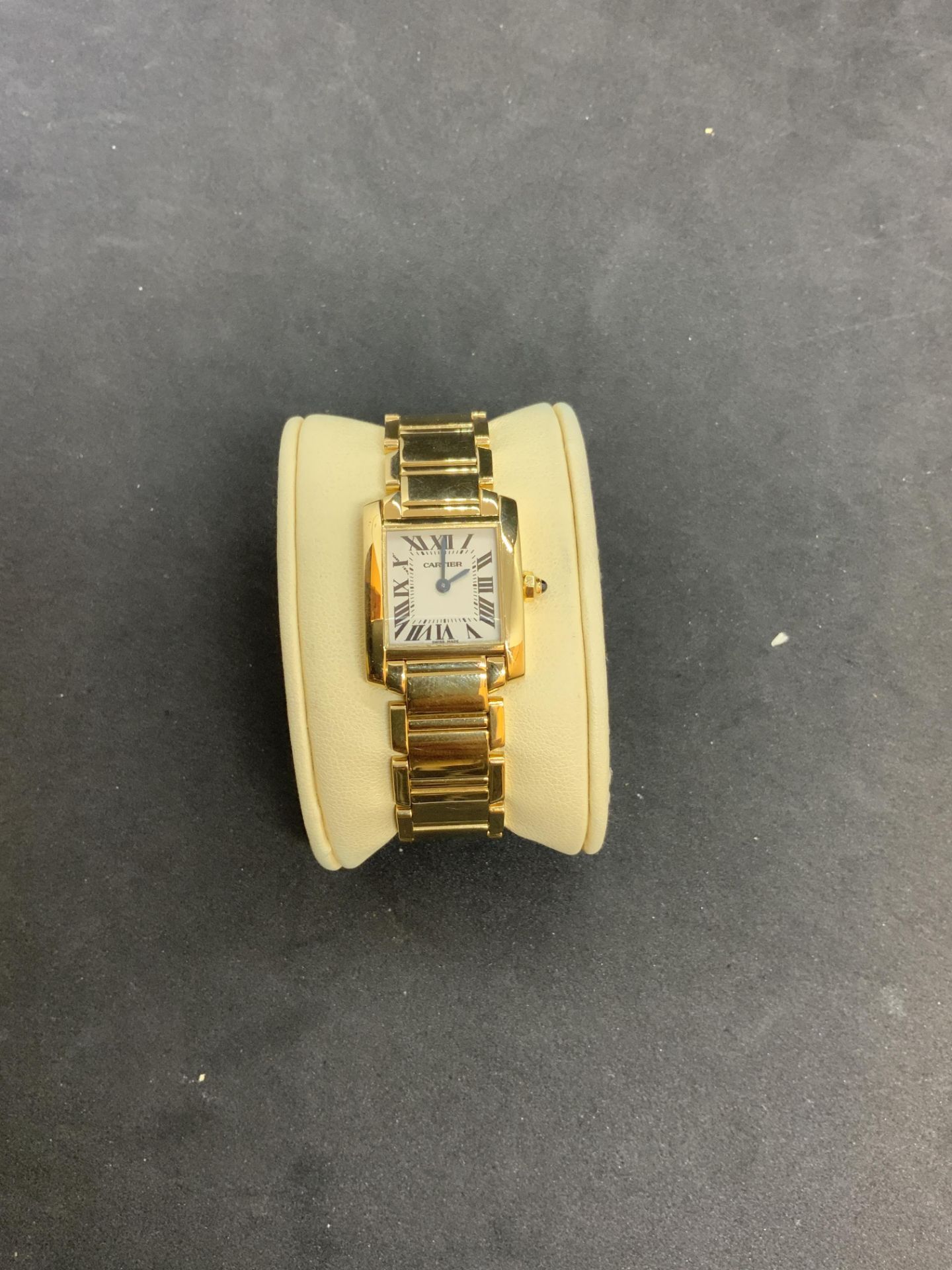 CARTIER 2385 18ct GOLD TANK FRANCAISE WATCH - Image 6 of 8