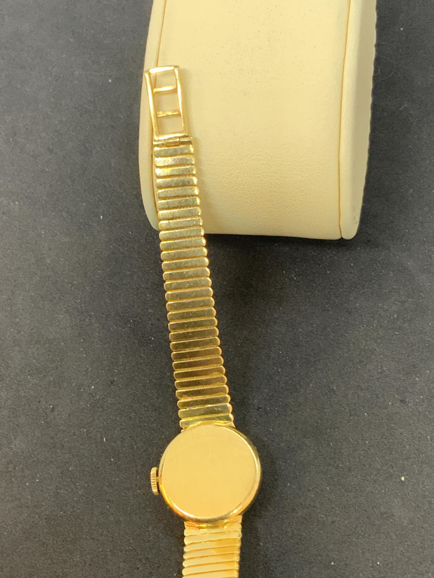 PATEK PHILIPPE 18ct GOLD WATCH - CIRCA 1950'S - Image 4 of 9