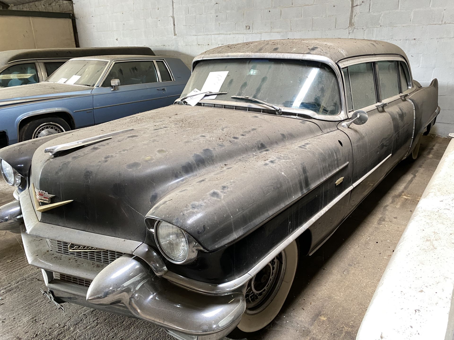 APPROX 1956 CADILLAC FLEETWOOD 75 FACTORY LIMO IN BLACK - BODY NO: 248 - WITH KEYS - Image 4 of 13