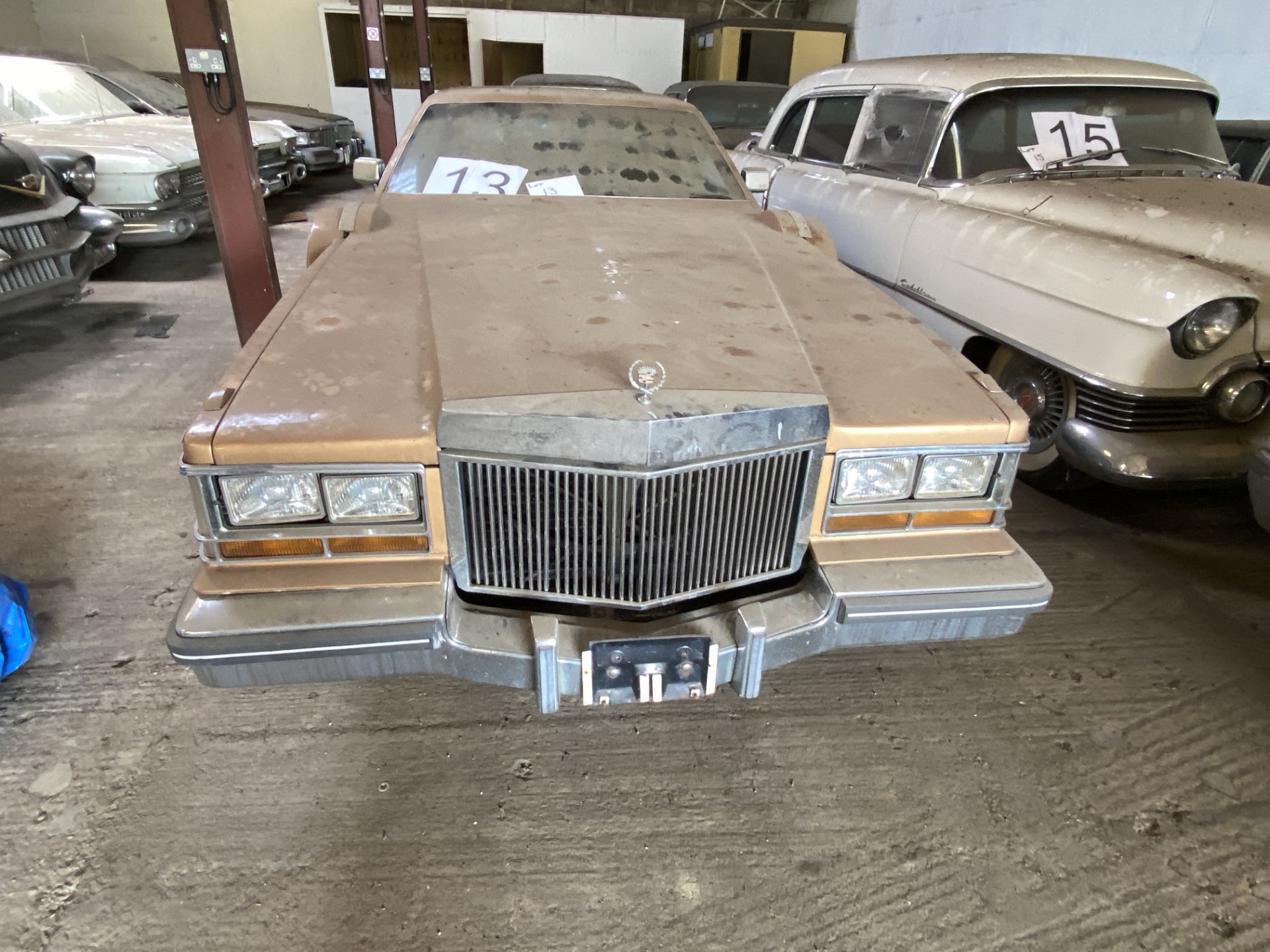 APP 1982 CADILLAC SEVILLE 2 DOOR CONVERTIBLE CONVERSION IN GOLD + KEYS - UK REGISTERED - REG: 14 CAD