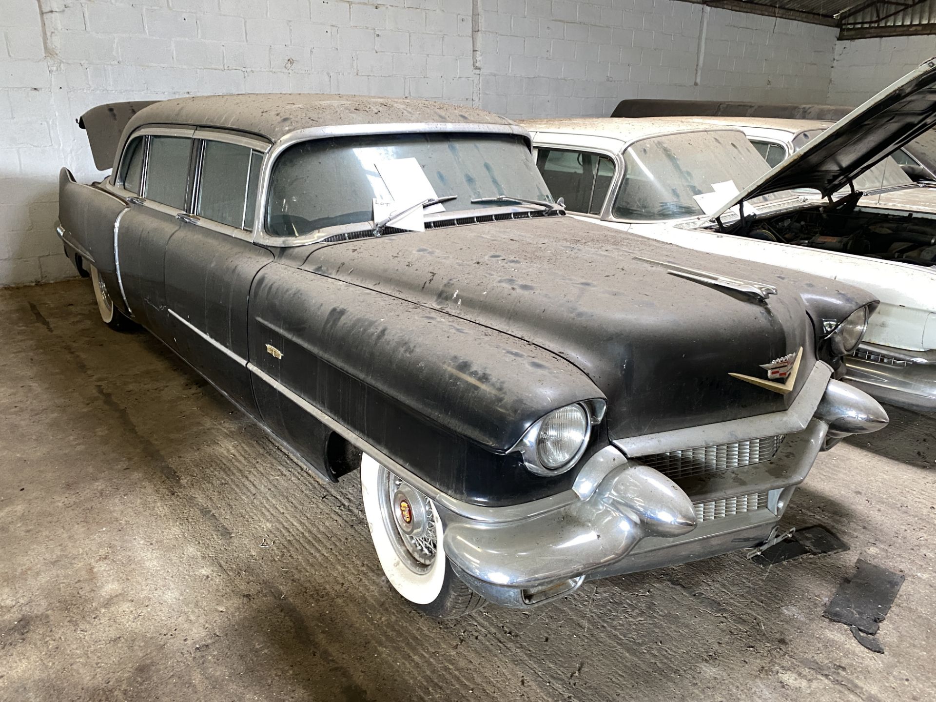 APPROX 1956 CADILLAC FLEETWOOD 75 FACTORY LIMO IN BLACK - BODY NO: 248 - WITH KEYS - Image 3 of 13