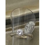 18ct GOLD 0.54ct G-VS2 DIAMOND RING