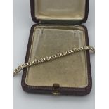 10ct GOLD 1.00ct & DIAMOND BRACELET