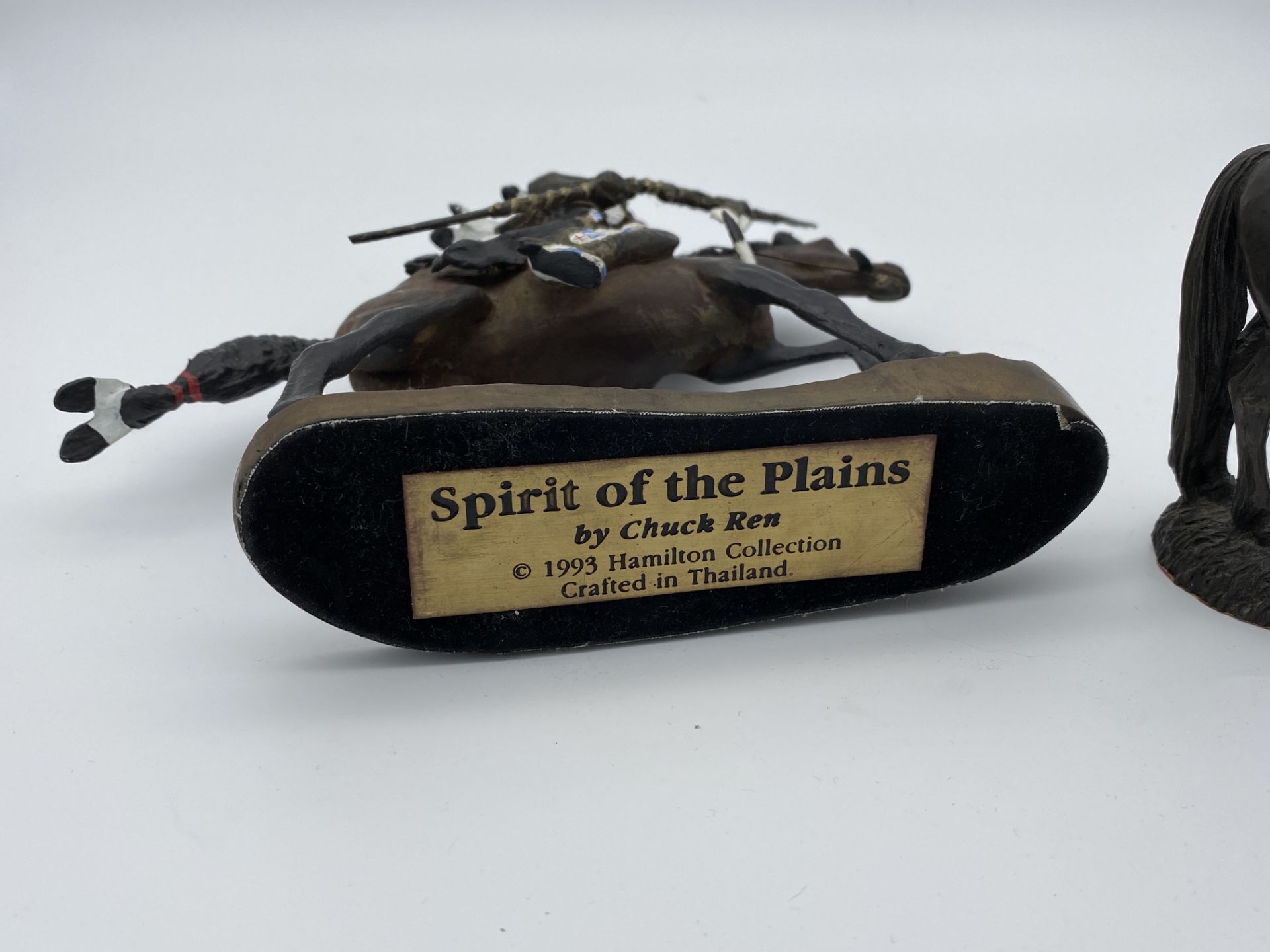 SPIRIT OF THE PLAINS BY CHUCK REN HAMILTON COLLECTION +DG47 HIGHLAND PONY - Image 7 of 8