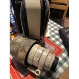 CANON IMAGE STABILISER LENSE 100-400mm WITH CANON TRIPOD MOUNT RING WITH CASE