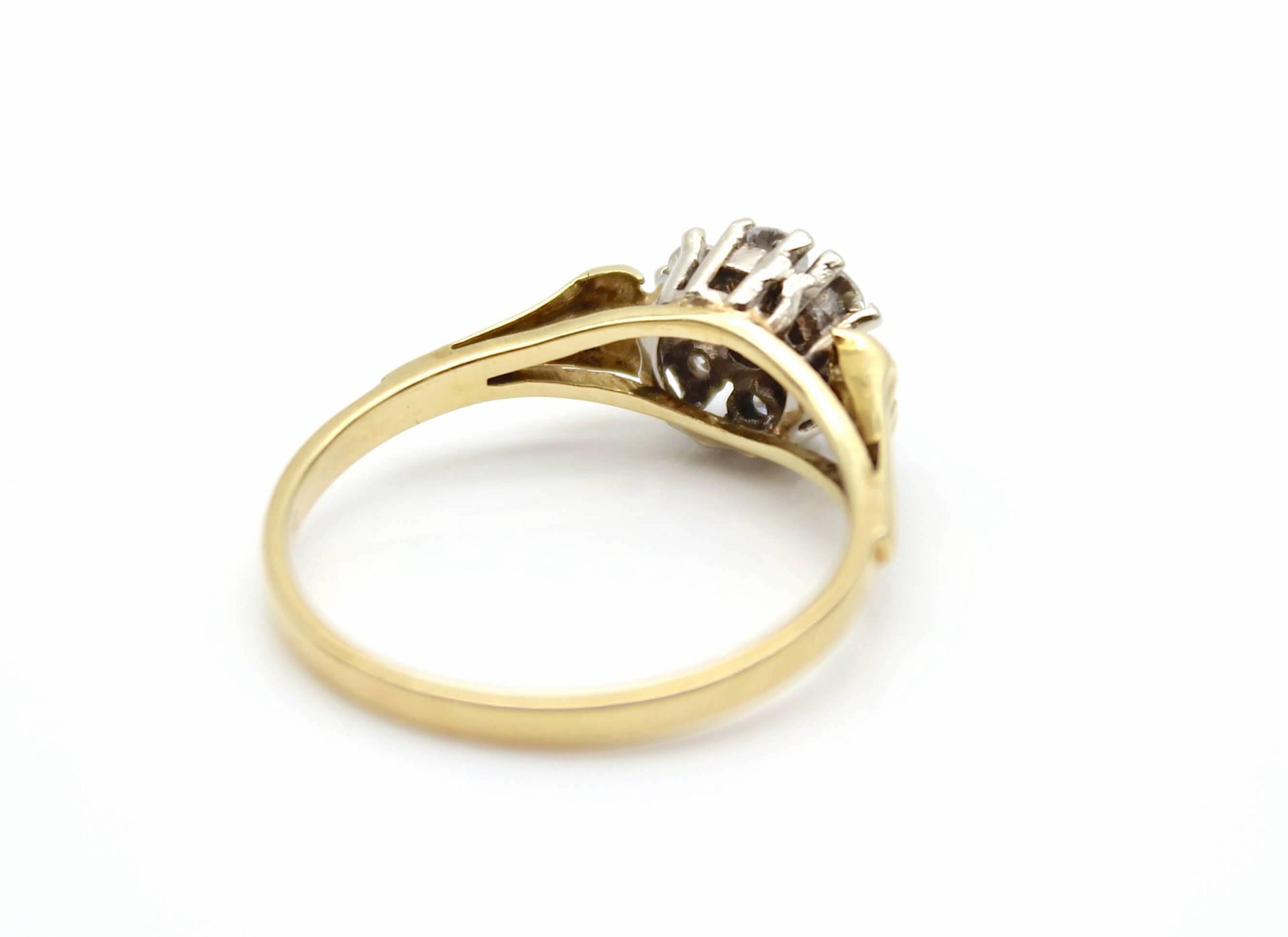 Ring aus 585er Gold mit 7 Brillanten - Image 4 of 4