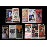 A quantity of vintage film posters to include 'Police Academy' and 'Gregory's Girl'.