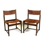 A pair of 1950’s Brazilian design chairs by Paris born designer Michel Arnoult for Mobilia