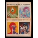 Beatles Interest. The Daily Express Beatles Posters advert from the Daily Express Friday February